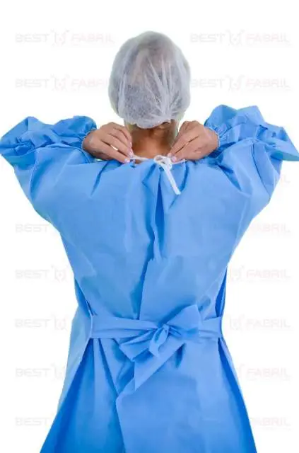 Capote hospitalar descartavel Capote hospitalar descartavel