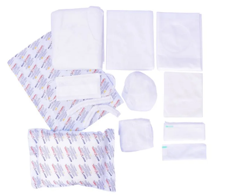 Kit de procedimento descartável